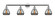 Fulton - 4 Light - 43 inch - Polished Chrome - Adjustable Bath Vanity Light (3442|215-PC-G173)