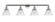 Cone - 4 Light - 44 inch - Polished Nickel - Adjustable Bath Vanity Light (3442|215-PN-G42)