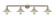 Halophane - 4 Light - 45 inch - Brushed Satin Nickel - Adjustable Bath Vanity Light (3442|215-SN-G2)