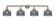 Bell - 4 Light - 44 inch - Brushed Satin Nickel - Adjustable Bath Vanity Light (3442|215-SN-G73)