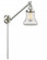 Bellmont - 1 Light - 8 inch - Brushed Satin Nickel -Adjustable Swing Arm (3442|237-SN-G192)
