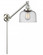 Bell - 1 Light - 8 inch - Brushed Satin Nickel -Adjustable Swing Arm (3442|237-SN-G74)
