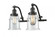 Canton - 2 Light - 18 inch - Oil Rubbed Bronze - Adjustable Bath Vanity Light (3442|515-2W-OB-G182)