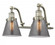 Cone - 2 Light - 18 inch - Brushed Satin Nickel - Adjustable Bath Vanity Light (3442|515-2W-SN-G63)