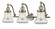 Bellmont - 3 Light - 28 inch - Brushed Satin Nickel - Adjustable Bath Vanity Light (3442|515-3W-SN-G192)