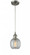 Belfast - 1 Light - 6 inch - Brushed Satin Nickel - Cord hung - Mini Pendant (3442|516-1P-SN-G104)