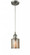 Cobbleskill - 1 Light - 5 inch - Brushed Satin Nickel - Cord hung - Mini Pendant (3442|516-1P-SN-G116)