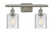 Cobbleskill - 2 Light - 15 inch - Brushed Satin Nickel - Bath Vanity Light (3442|516-2W-SN-G112)