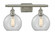 Athens - 2 Light - 18 inch - Brushed Satin Nickel - Bath Vanity Light (3442|516-2W-SN-G122)