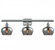 Fenton - 3 Light - 27 inch - Polished Chrome - Bath Vanity Light (3442|516-3W-PC-G93)