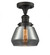 Fulton - 1 Light - 7 inch - Oil Rubbed Bronze - Semi-Flush Mount (3442|517-1CH-OB-G173)