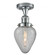 Geneseo - 1 Light - 7 inch - Polished Chrome - Semi-Flush Mount (3442|517-1CH-PC-G165)