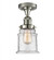 Canton - 1 Light - 6 inch - Polished Nickel - Semi-Flush Mount (3442|517-1CH-PN-G184)