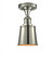 Addison - 1 Light - 5 inch - Polished Nickel - Semi-Flush Mount (3442|517-1CH-PN-M9)
