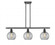 Athens - 3 Light - 36 inch - Oil Rubbed Bronze - Stem hung - Island Light (3442|516-3I-OB-G122)