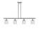Cobbleskill - 4 Light - 48 inch - Brushed Satin Nickel - Stem hung - Island Light (3442|516-4I-SN-G112)