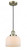 Bell - 1 Light - 8 inch - Antique Brass - Cord hung - Mini Pendant (3442|201C-AB-G71)