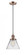 Cone - 1 Light - 8 inch - Antique Copper - Cord hung - Mini Pendant (3442|201C-AC-G42-LED)