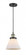 Cone - 1 Light - 8 inch - Black Antique Brass - Cord hung - Mini Pendant (3442|201C-BAB-G41-LED)