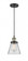 Cone - 1 Light - 6 inch - Black Antique Brass - Cord hung - Mini Pendant (3442|201C-BAB-G62)