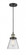 Cone - 1 Light - 6 inch - Black Antique Brass - Cord hung - Mini Pendant (3442|201C-BAB-G64)