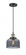 Bell - 1 Light - 8 inch - Black Antique Brass - Cord hung - Mini Pendant (3442|201C-BAB-G73-LED)