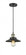 Railroad - 1 Light - 8 inch - Black Antique Brass - Cord hung - Mini Pendant (3442|201C-BAB-M6-LED)