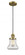 Bellmont - 1 Light - 6 inch - Brushed Brass - Cord hung - Mini Pendant (3442|201C-BB-G192-LED)