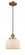 Bell - 1 Light - 8 inch - Brushed Brass - Cord hung - Mini Pendant (3442|201C-BB-G71-LED)