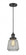 Chatham - 1 Light - 7 inch - Matte Black - Cord hung - Mini Pendant (3442|201C-BK-G142)