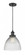 Seneca Falls - 1 Light - 10 inch - Matte Black - Cord hung - Mini Pendant (3442|201C-BK-G222-LED)