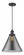 Cone - 1 Light - 12 inch - Matte Black - Cord hung - Mini Pendant (3442|201C-BK-G43-L-LED)