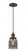 Bell - 1 Light - 5 inch - Matte Black - Cord hung - Mini Pendant (3442|201C-BK-G53-LED)