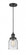 Bell - 1 Light - 5 inch - Matte Black - Cord hung - Mini Pendant (3442|201C-BK-G54)