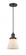 Cone - 1 Light - 6 inch - Matte Black - Cord hung - Mini Pendant (3442|201C-BK-G61-LED)