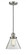 Cone - 1 Light - 8 inch - Brushed Satin Nickel - Cord hung - Mini Pendant (3442|201C-SN-G42-LED)