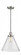 Cone - 1 Light - 12 inch - Brushed Satin Nickel - Cord hung - Mini Pendant (3442|201C-SN-G44-L-LED)