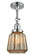 Chatham - 1 Light - 7 inch - Polished Chrome - Adjustable Semi-Flush Mount (3442|201F-PC-G146-LED)