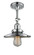 Railroad - 1 Light - 8 inch - Polished Chrome - Adjustable Semi-Flush Mount (3442|201F-PC-M7-LED)