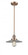 Halophane - 1 Light - 9 inch - Antique Copper - Stem Hung - Mini Pendant (3442|201S-AC-G2-LED)