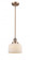 Bell - 1 Light - 8 inch - Antique Copper - Stem Hung - Mini Pendant (3442|201S-AC-G71-LED)