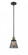 Cone - 1 Light - 6 inch - Black Antique Brass - Stem Hung - Mini Pendant (3442|201S-BAB-G63-LED)