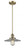 Halophane - 1 Light - 9 inch - Brushed Brass - Stem Hung - Mini Pendant (3442|201S-BB-G2-LED)