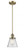 Cone - 1 Light - 6 inch - Brushed Brass - Stem Hung - Mini Pendant (3442|201S-BB-G64-LED)