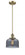 Bell - 1 Light - 8 inch - Brushed Brass - Stem Hung - Mini Pendant (3442|201S-BB-G73-LED)