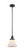Cone - 1 Light - 8 inch - Matte Black - Stem Hung - Mini Pendant (3442|201S-BK-G41)