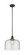 Bell - 1 Light - 12 inch - Matte Black - Stem Hung - Mini Pendant (3442|201S-BK-G74-L)