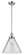 Cone - 1 Light - 12 inch - Polished Chrome - Stem Hung - Mini Pendant (3442|201S-PC-G42-L-LED)