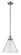 Cone - 1 Light - 12 inch - Brushed Satin Nickel - Stem Hung - Mini Pendant (3442|201S-SN-G44-L-LED)