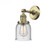 Bell - 1 Light - 5 inch - Antique Brass - Adjustable Sconce (3442|203-AB-G54-LED)